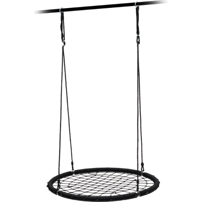 Качели-гнездо подвесные UNIX KIDS BLACK 120 RSW120BK